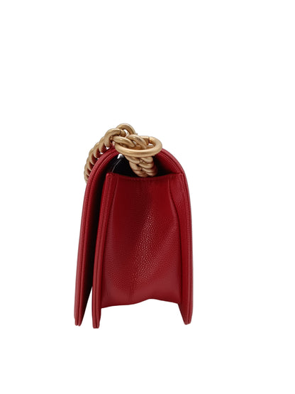 CHANEL Caviar V-Stitch Leboy