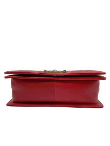 CHANEL Caviar V-Stitch Leboy