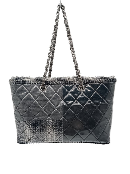 CHANEL Fantasy Tweed Quilted Tote