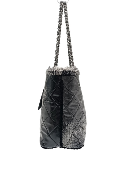 CHANEL Fantasy Tweed Quilted Tote