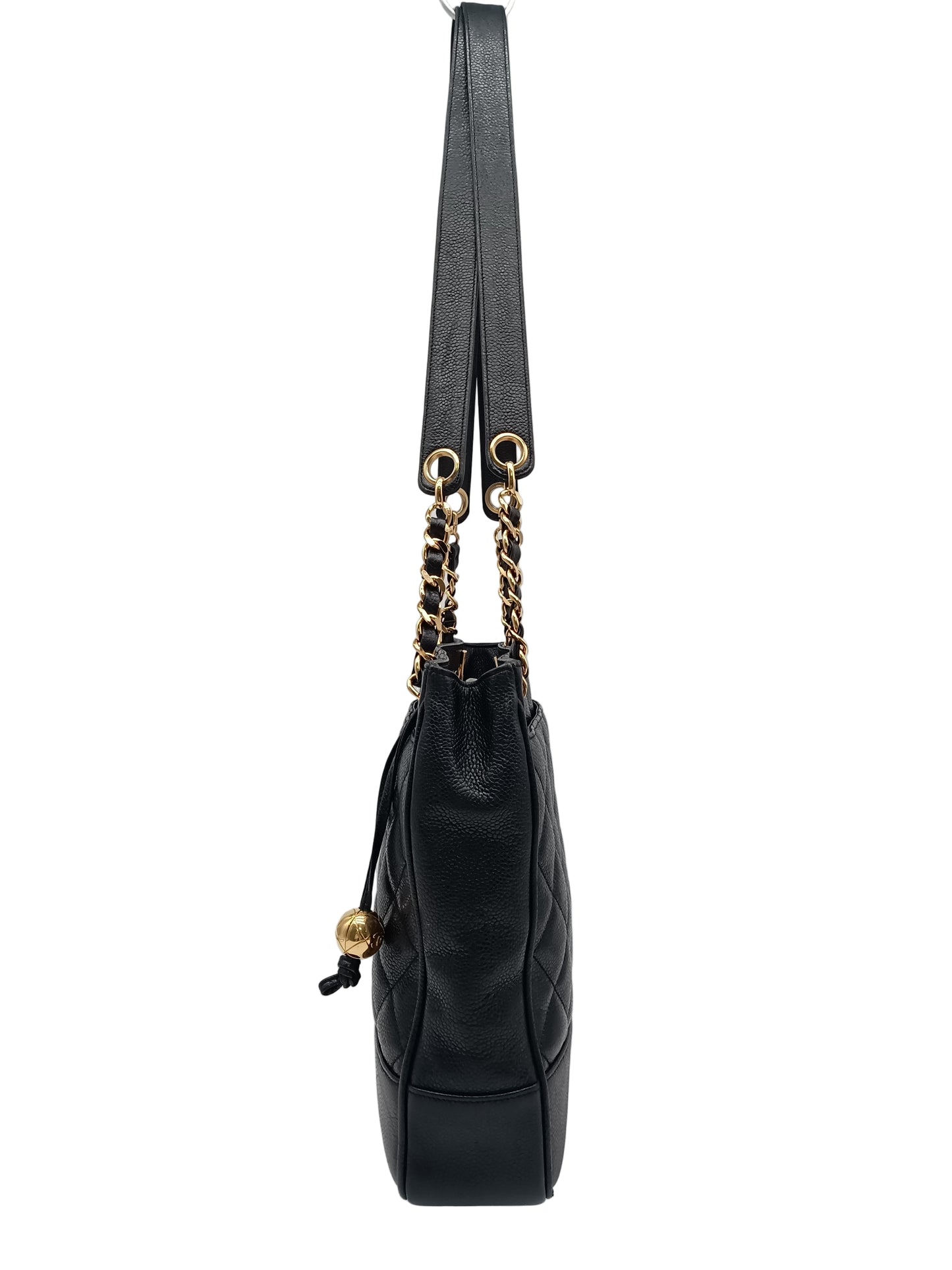 CHANEL Matelasse Ball Charm Tote Bag