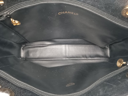 CHANEL Matelasse Ball Charm Tote Bag