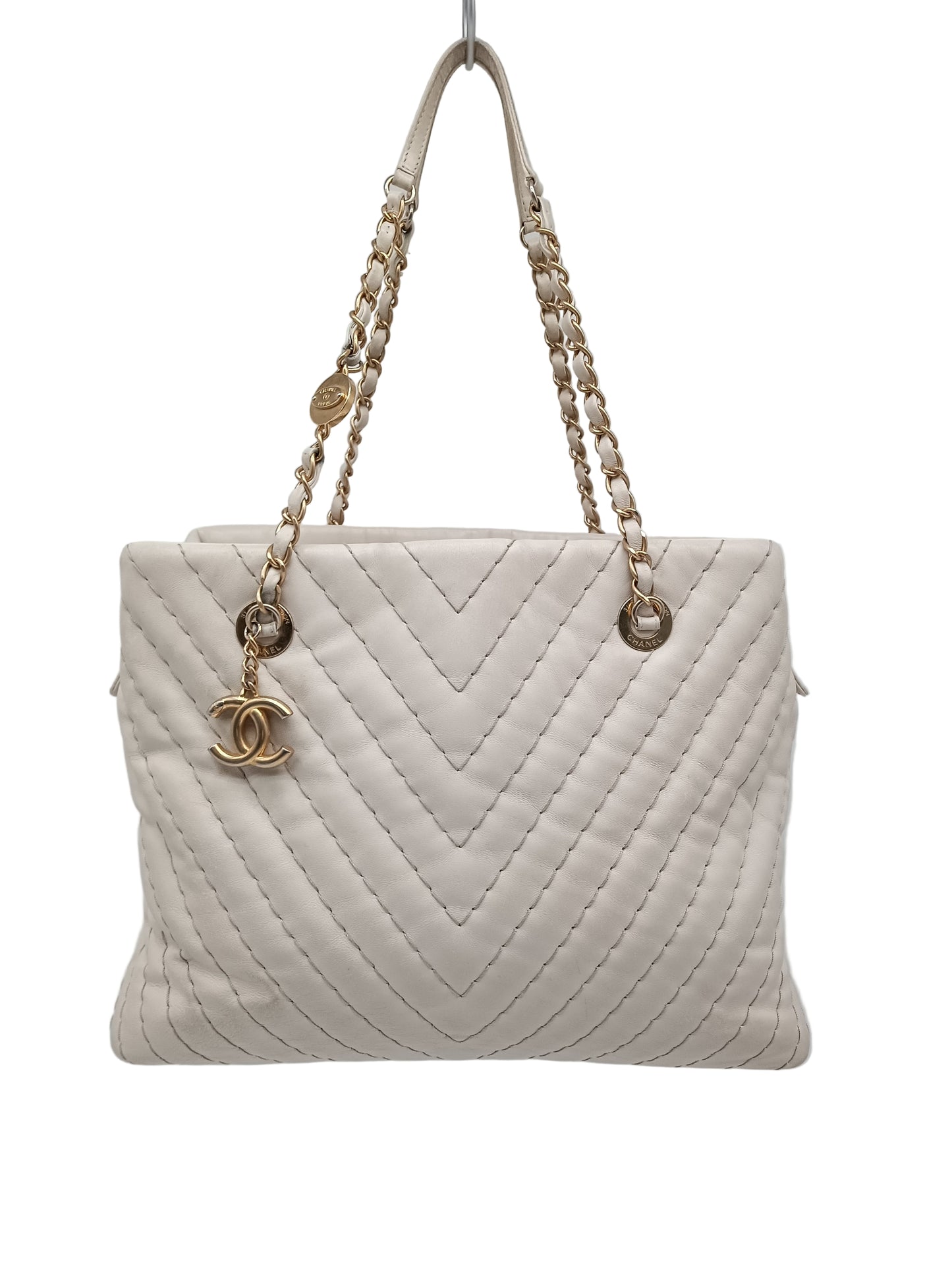 CHANEL Charm Tote V-stitch