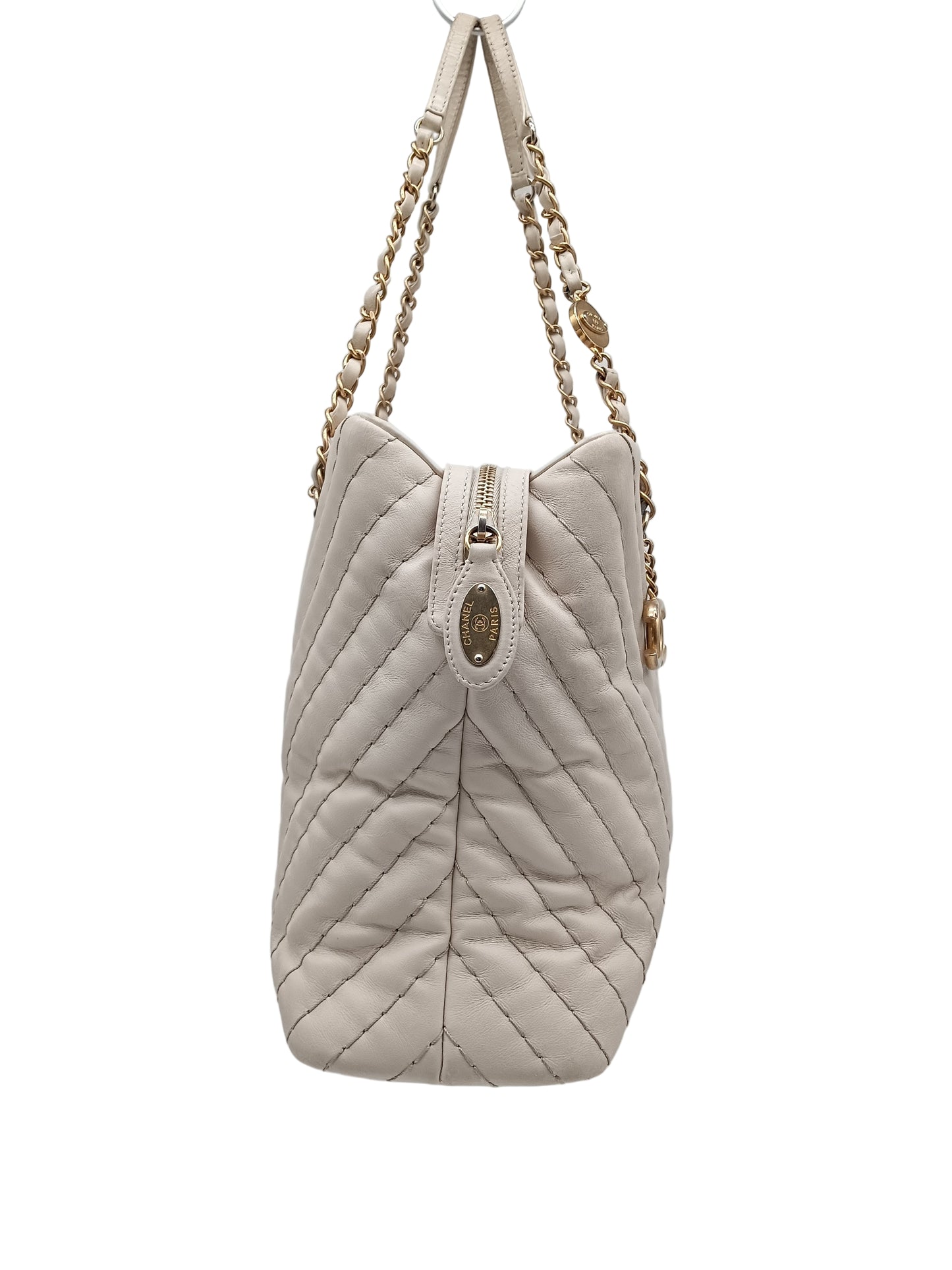 CHANEL Charm Tote V-stitch