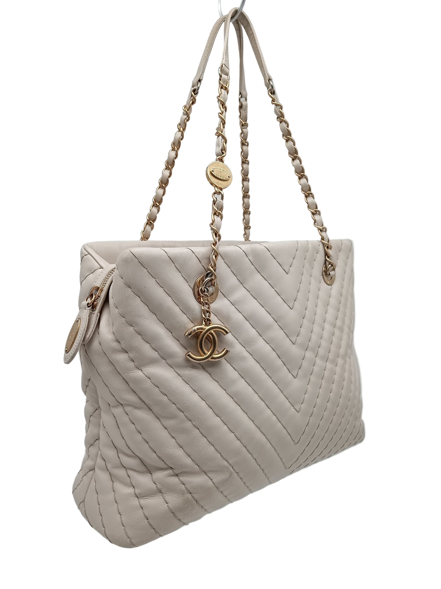 CHANEL Charm Tote V-stitch
