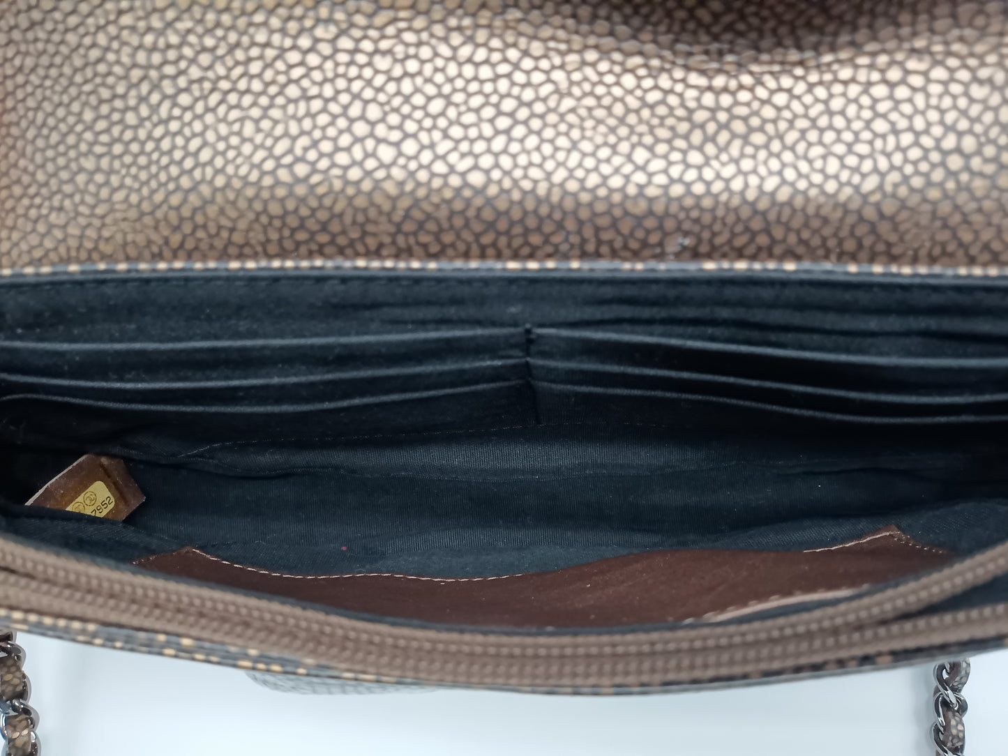 CHANEL Metallic Half Moon WOC