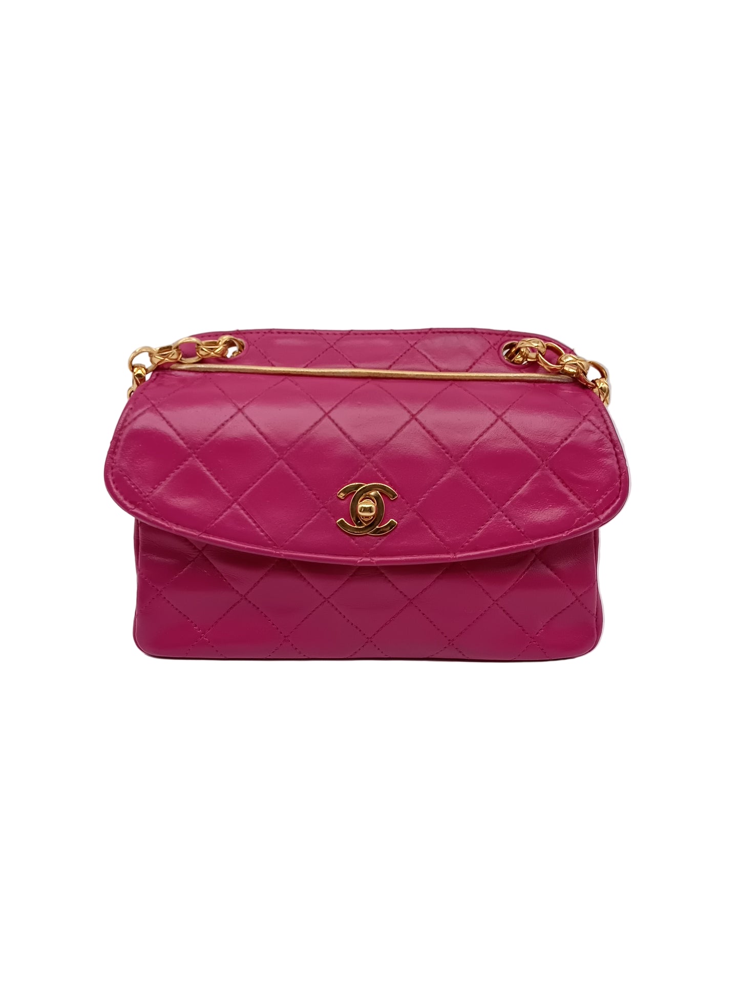CHANEL Lambskin Matelasse