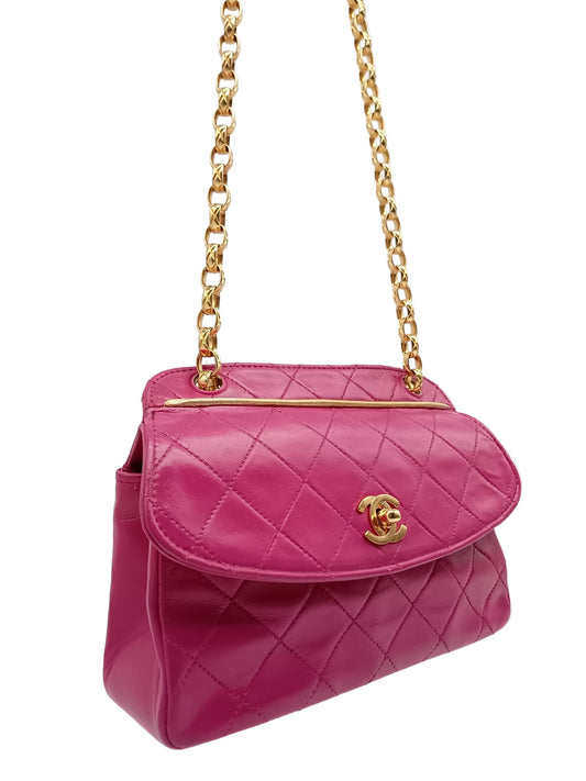 CHANEL Lambskin Matelasse