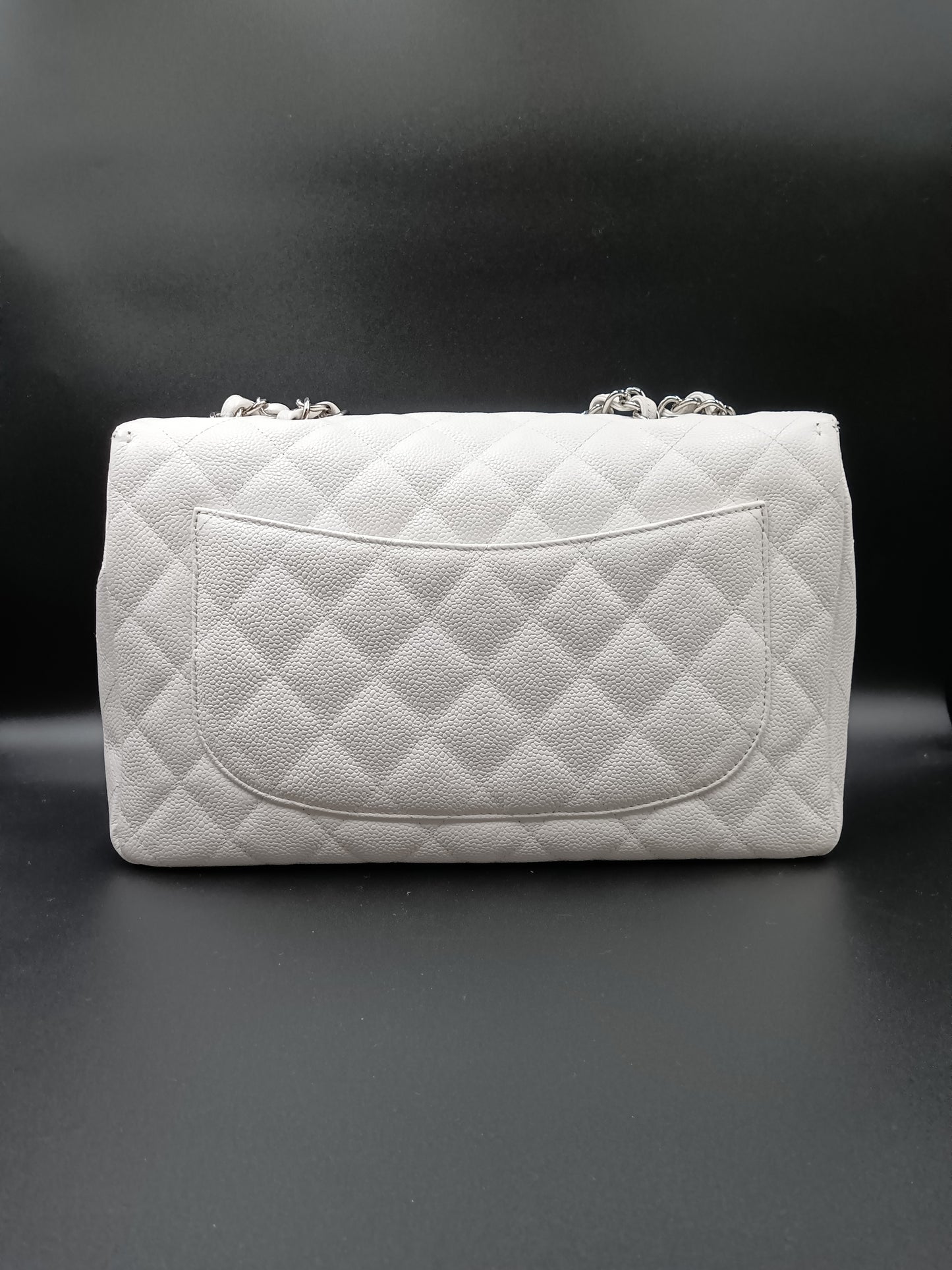 CHANEL Classic Caviar Jumbo Flap
