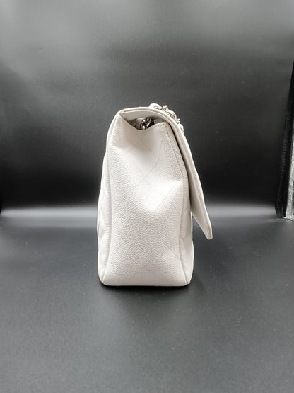 CHANEL Classic Caviar Jumbo Flap