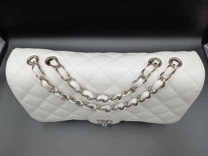 CHANEL Classic Caviar Jumbo Flap