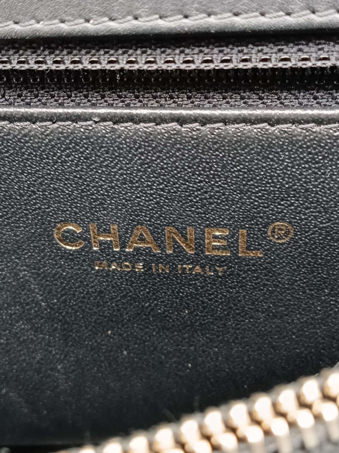 CHANEL Calfskin Coco Handle V-Stitch
