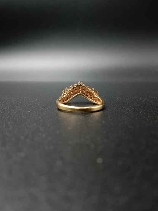 K18 Diamond Ring 0.51ct 3.4g
