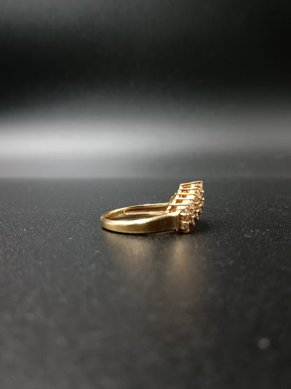 K18 Diamond Ring 0.51ct 3.4g