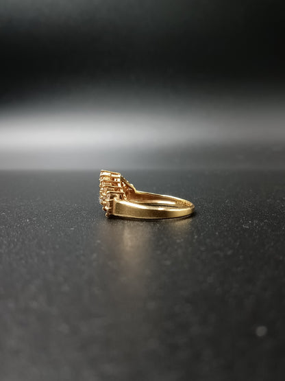 K18 Diamond Ring 0.51ct 3.4g
