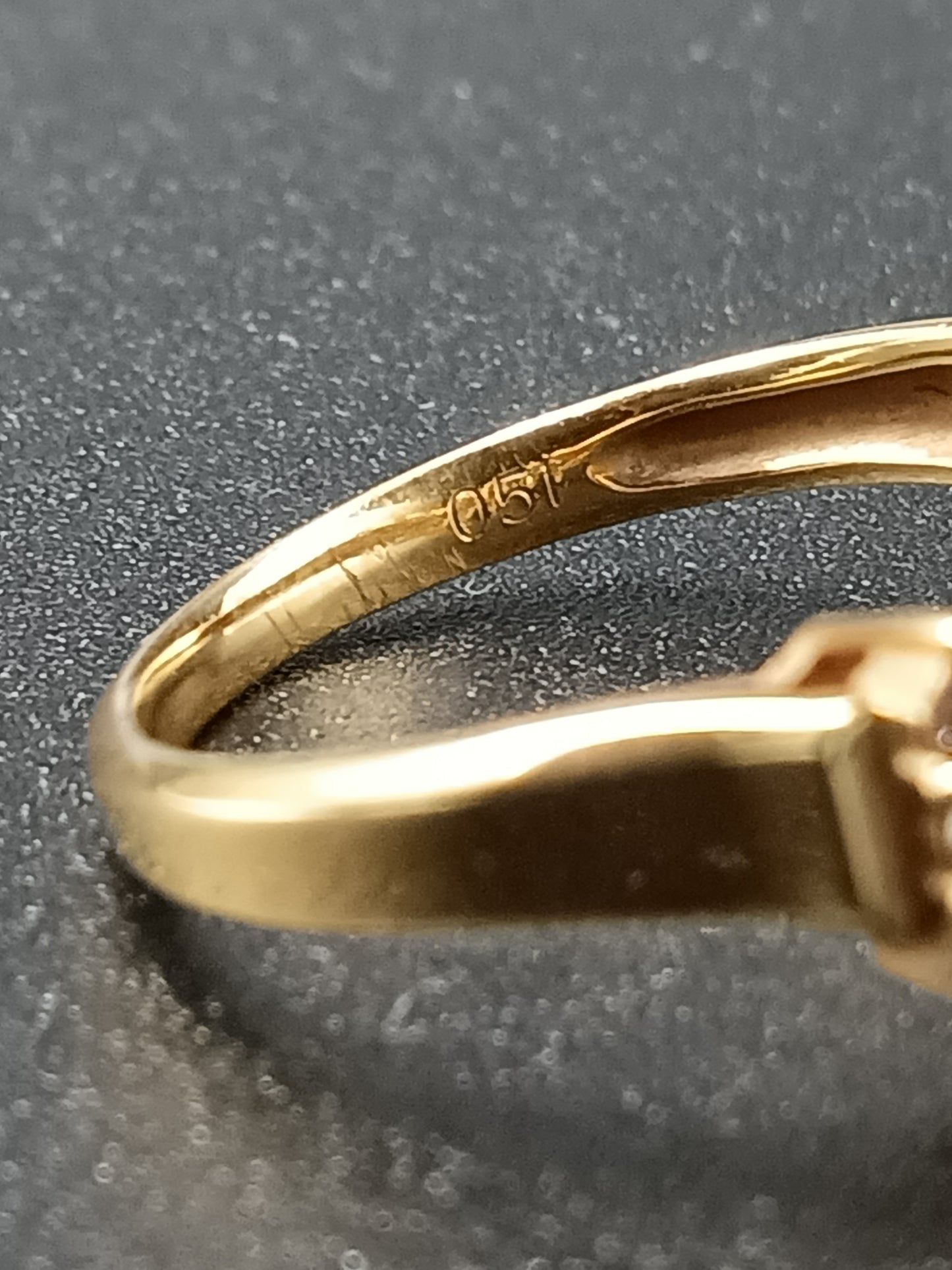 K18 Diamond Ring 0.51ct 3.4g