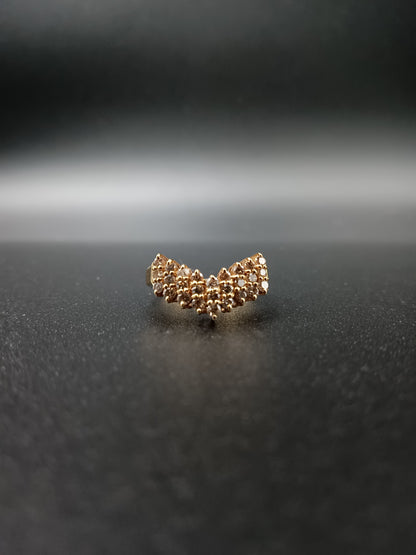K18 Diamond Ring 0.51ct 3.4g
