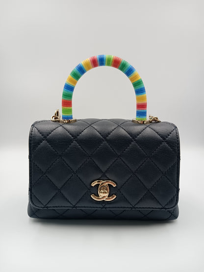 CHANEL Coco Top Handle Extra Mini