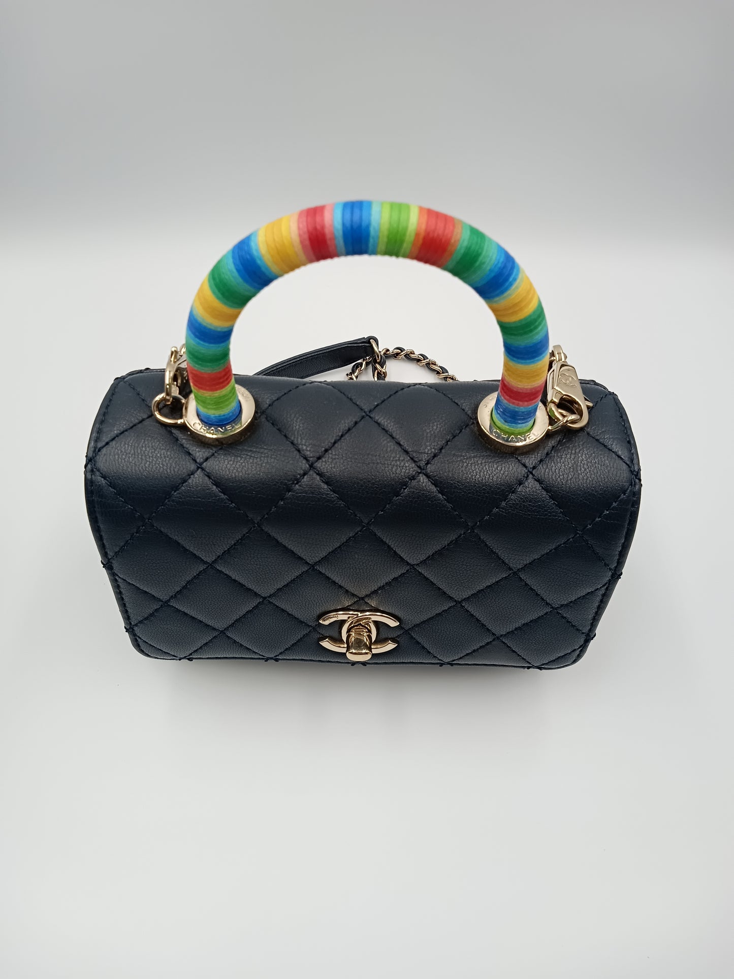 CHANEL Coco Top Handle Extra Mini