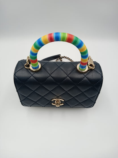CHANEL Coco Top Handle Extra Mini