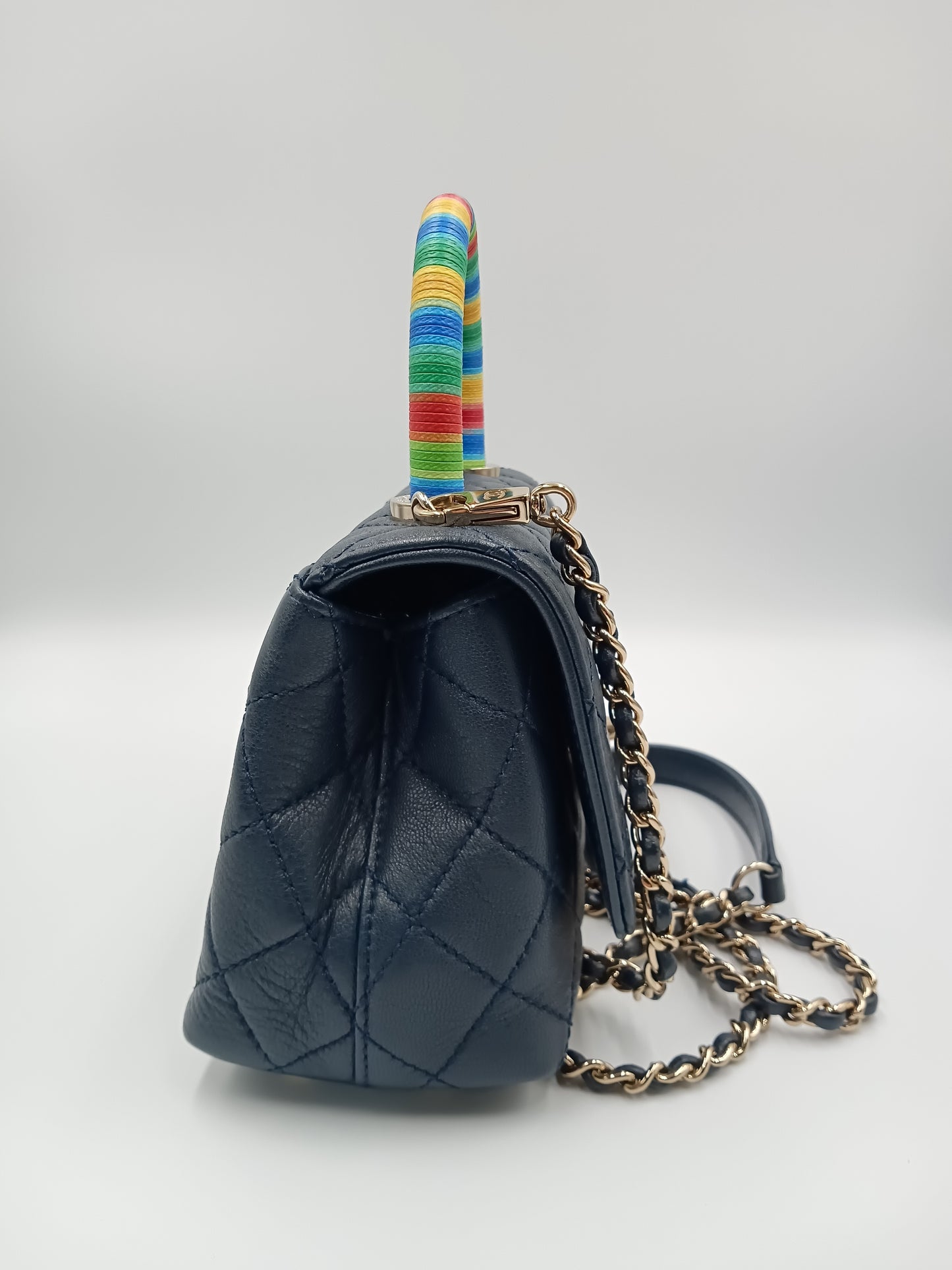 CHANEL Coco Top Handle Extra Mini