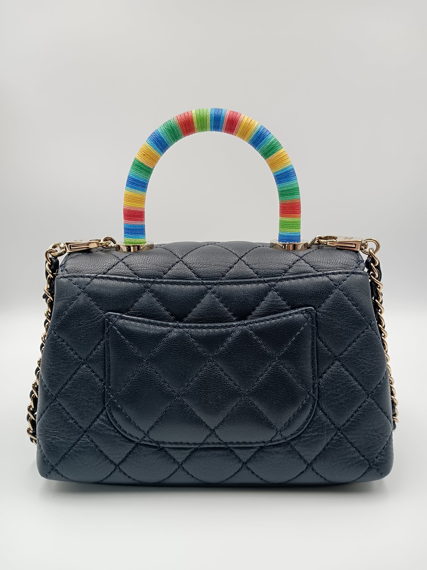 CHANEL Coco Top Handle Extra Mini