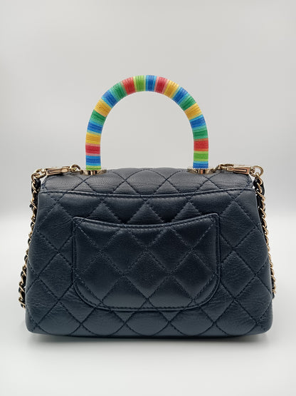 CHANEL Coco Top Handle Extra Mini