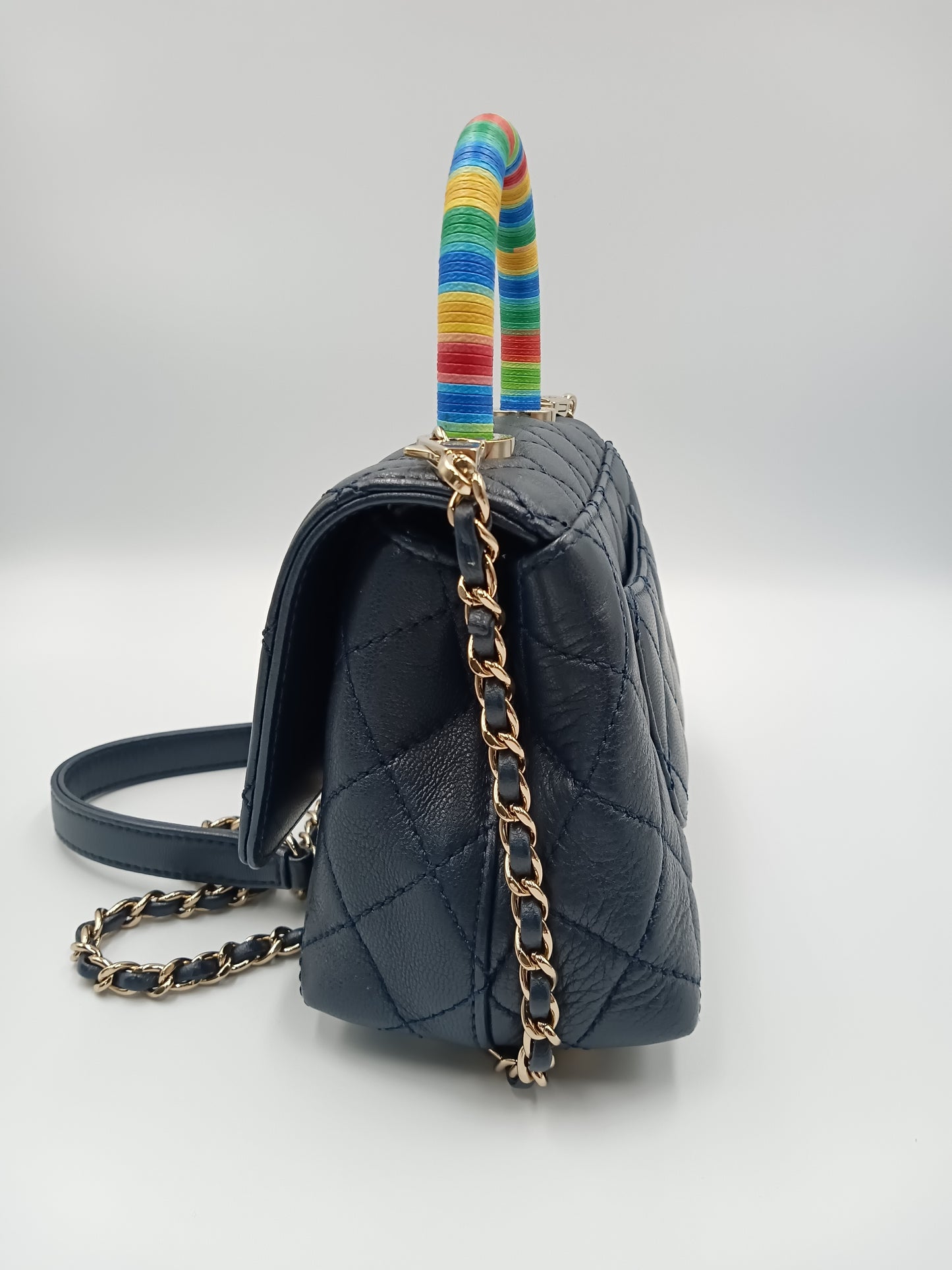 CHANEL Coco Top Handle Extra Mini