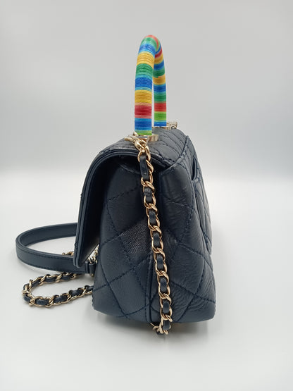 CHANEL Coco Top Handle Extra Mini