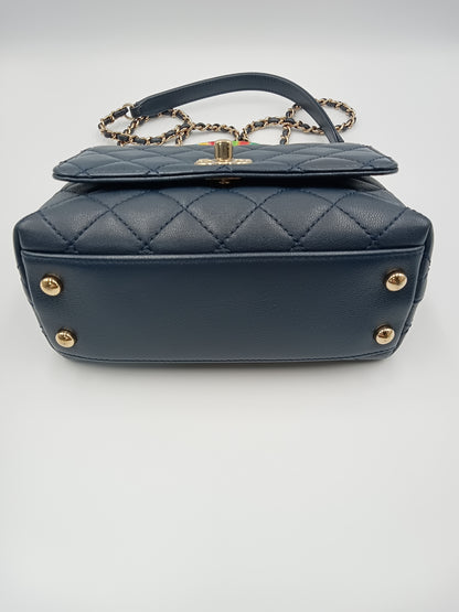 CHANEL Coco Top Handle Extra Mini