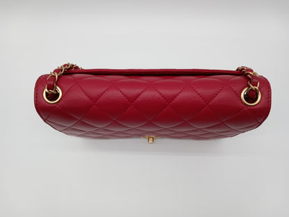 CHANEL Lamb Quilted Full Flap