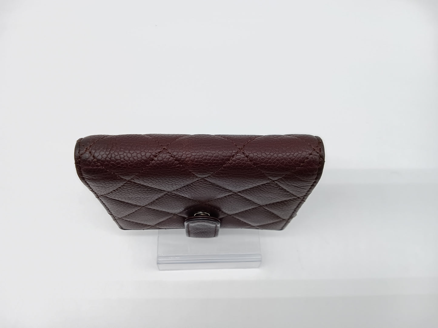 CHANEL Caviar Bi-Fold Compact Wallet