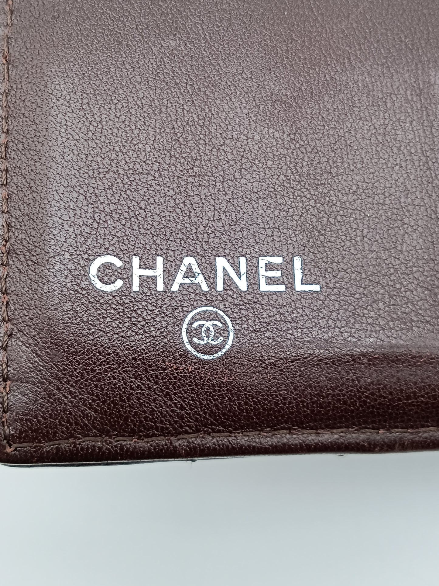 CHANEL Caviar Bi-Fold Compact Wallet