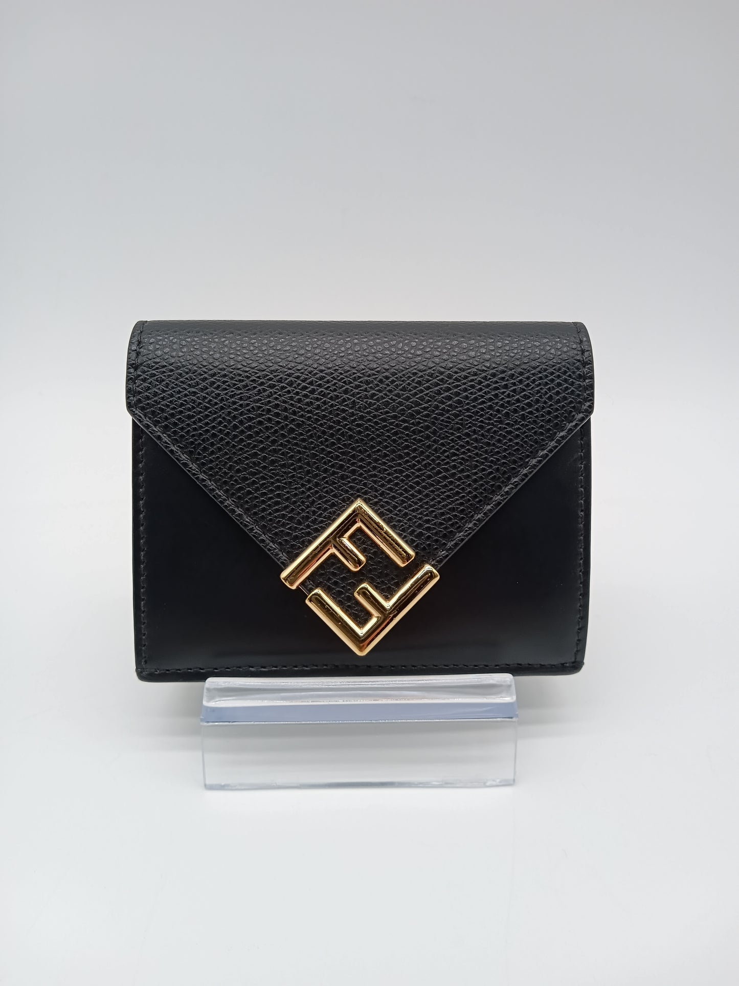 FENDI FF Diamonds Tri-Fold Wallet
