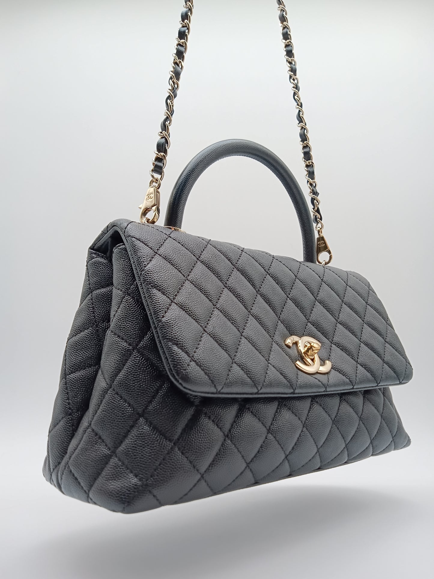 CHANEL Caviar Coco Handle