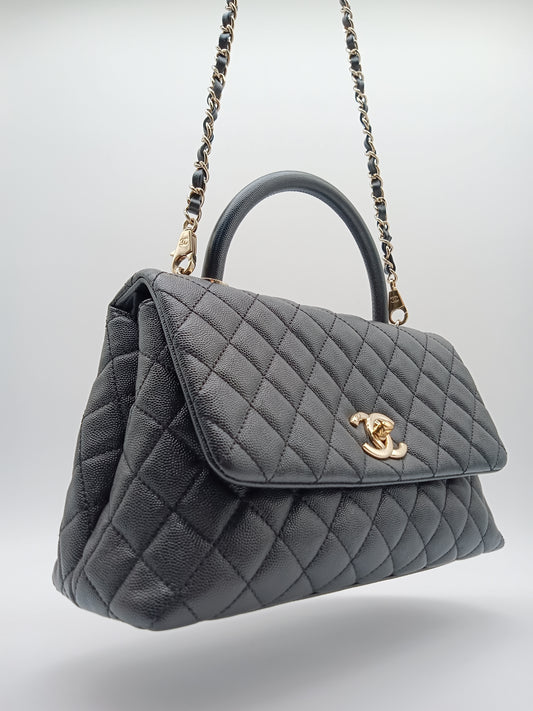 CHANEL Caviar Coco Handle