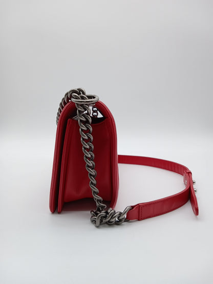 CHANEL Calfskin Wildstitch Leboy