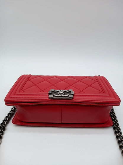 CHANEL Calfskin Wildstitch Leboy