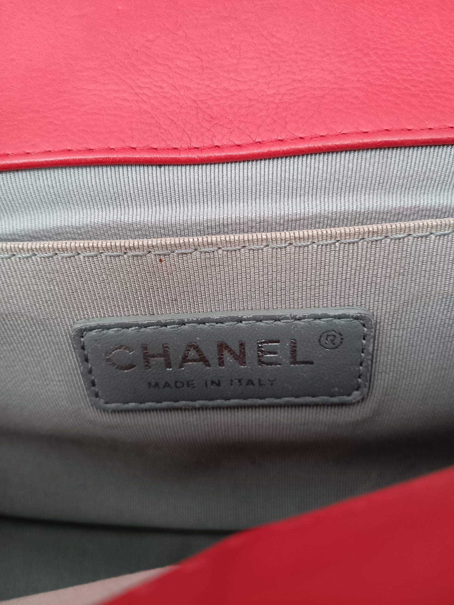 CHANEL Calfskin Wildstitch Leboy