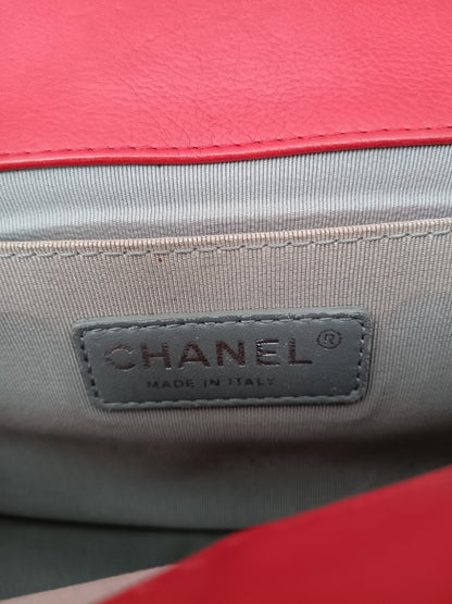CHANEL Calfskin Wildstitch Leboy