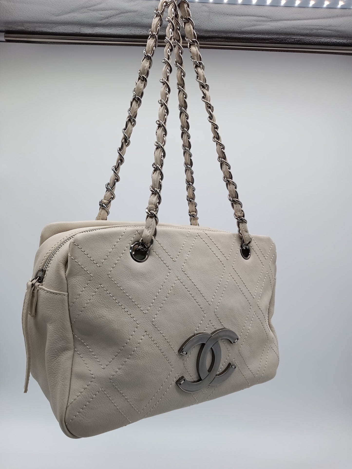 CHANEL Diamond Stitch Shoulder Bag