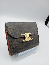 CELINE Triomphe Tri-Fold Wallet