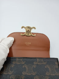 CELINE Triomphe Tri-Fold Wallet