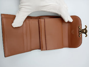 CELINE Triomphe Tri-Fold Wallet
