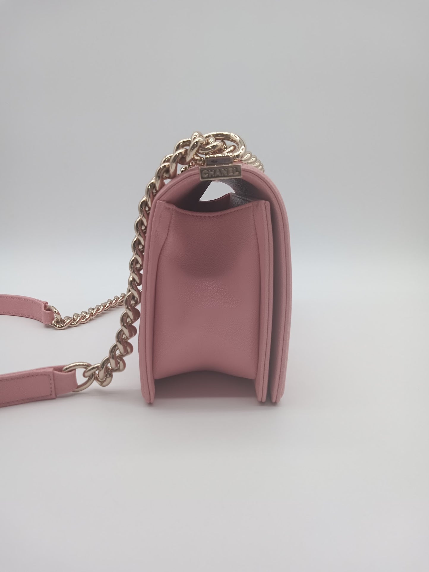 CHANEL Caviar Chevron Leboy