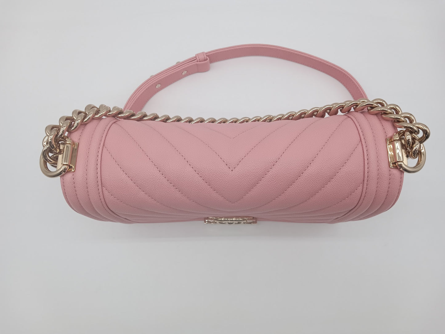 CHANEL Caviar Chevron Leboy