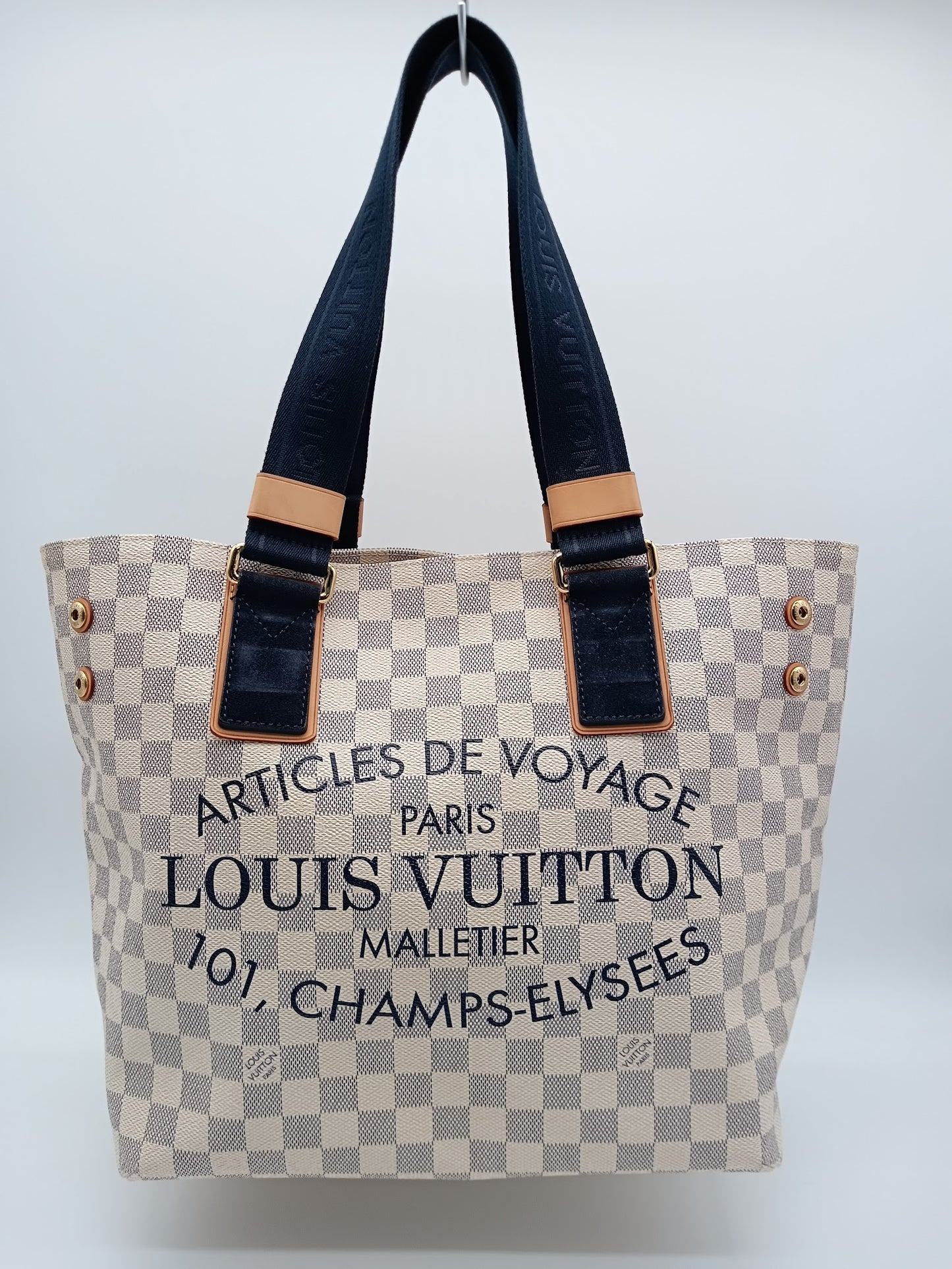 LOUIS VUITTON Azur Plan Soleil Cabas PM