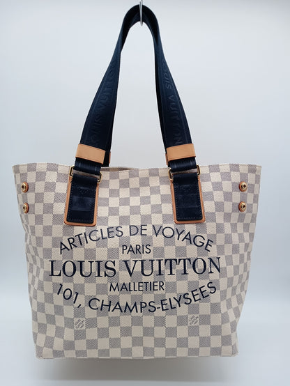 LOUIS VUITTON Azur Plan Soleil Cabas PM