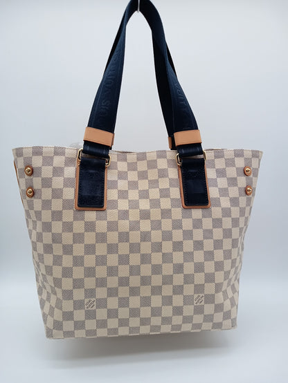LOUIS VUITTON Azur Plan Soleil Cabas PM