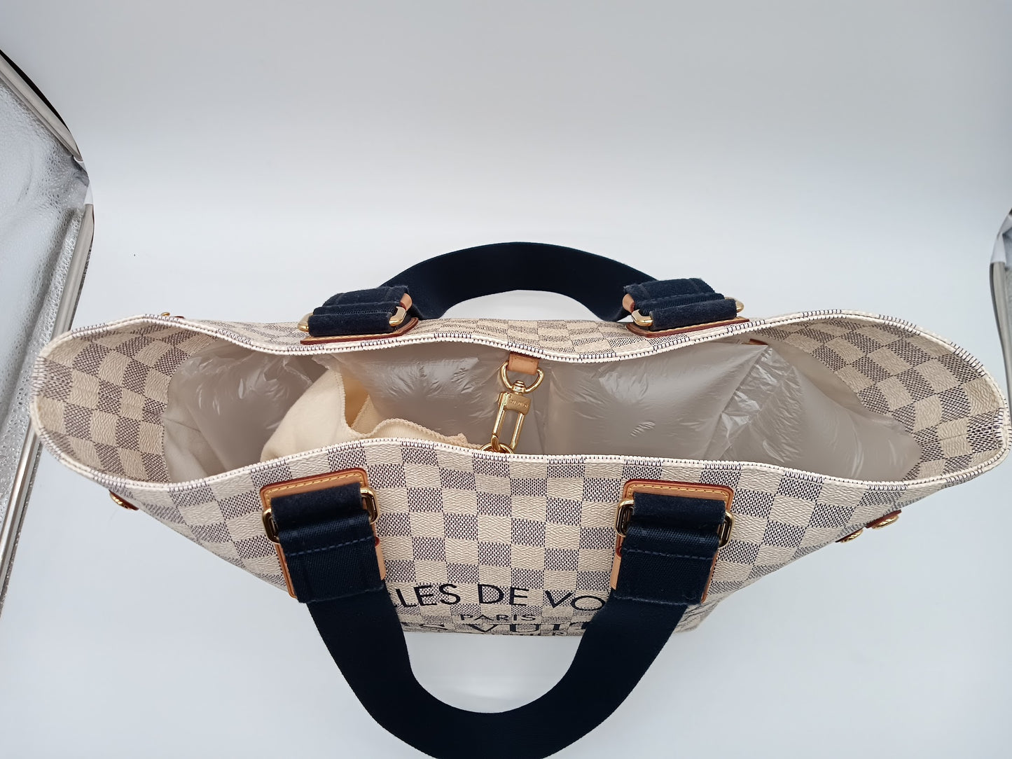 LOUIS VUITTON Azur Plan Soleil Cabas PM